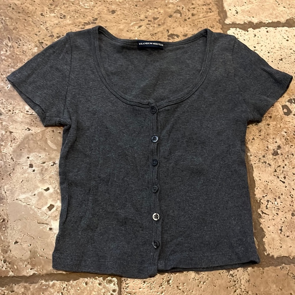 Scoop Neck Crop top